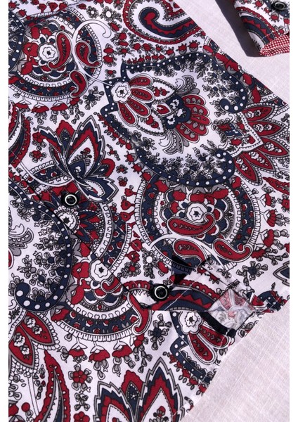 Yeni Sezon Şal Desenli Uzun Kol Çocuk Gömlek fırsatları