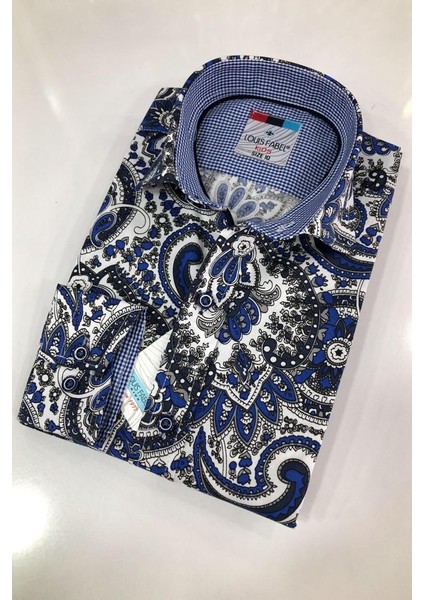 Yeni Sezon Şal Desenli Uzun Kol Çocuk Gömlek indirimleri