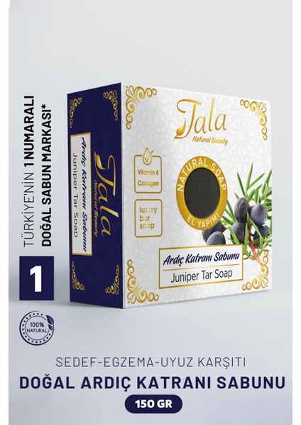Ardıç Katranlı Sabun Doğal Mantar 150 gr