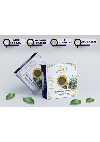 Ardıç Katranlı Sabun Doğal Mantar 150 gr