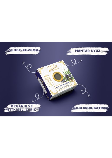 Ardıç Katranlı Sabun Doğal Mantar 150 gr