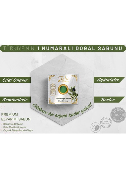 Saf Zeytinyağlı Sabun 150 Gr