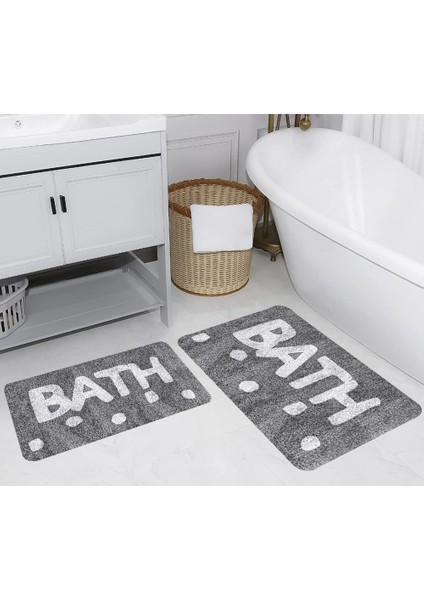 Dijital Baskılı 2'li Banyo Paspas Takımı RVG5276