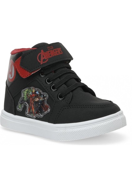 LILLIA.P2PR Siyah Erkek Çocuk High Sneaker