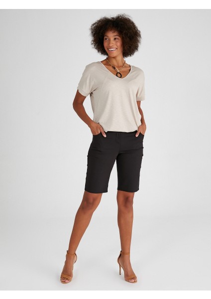 Normal Bel Slim Fit Şort 00060 fiyatları