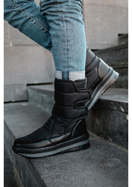 Ayakkabı Alves Unisex Kadın Kar Botu Içi Kürklü Cırt Cırtlı Kaymaz Taban Ayakkabı modelleri