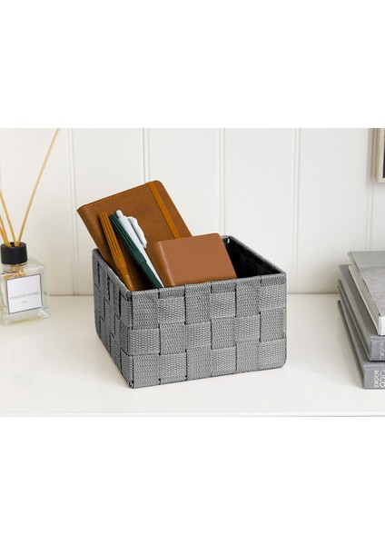 Shine Sepet 17X17X10,5 cm Gri