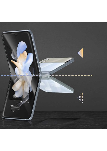 Samsung Galaxy Z Flip 4 Uyumlu Ekran Koruyucu Kırılmaz Cam Side Glass fırsatları