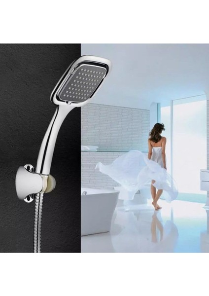 Siyah Kare Banyo Duş Başlık