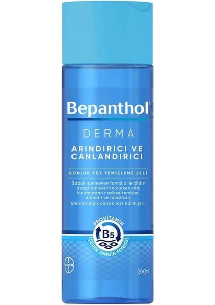 Derma Arındırıcı ve Canlandırıcı Yüz Temizleme Jeli 200 ml