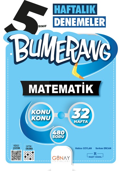 5. Sınıf Matematik Bumerang Haftalık Denemeler