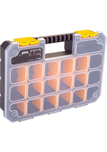 Slim Organizer alet Çantası -Vida Olta Çivi Boncuk Yüzük Küpe Kutusu - 14 Gözlü modelleri