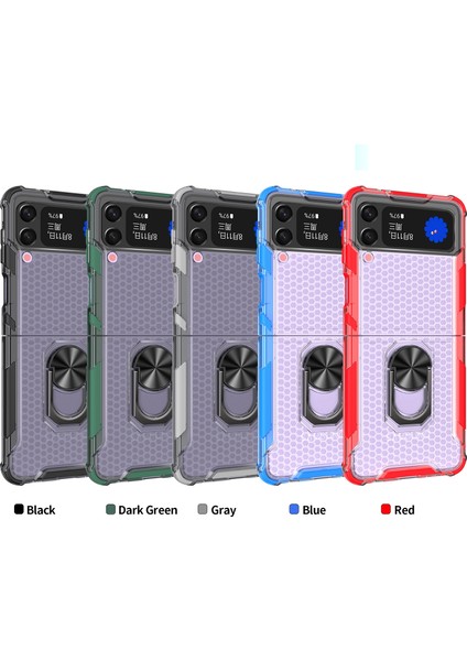 Honeycomb Pc + Tpu Kılıf Samsung Galaxy Z Flip3 5g Mavi (Yurt Dışından) fiyatları