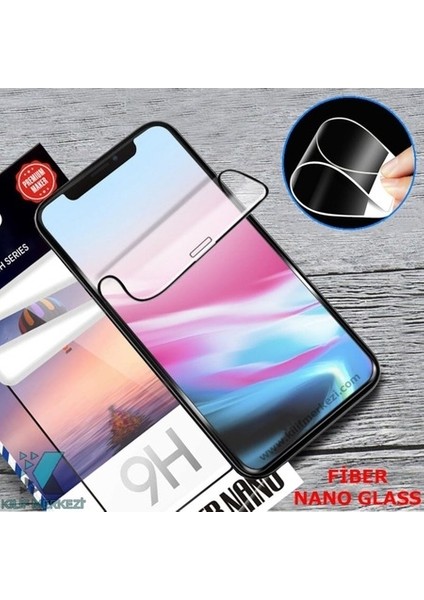 Samsung Galaxy A70 Için Full Yapışan 5d Fiber Nano Siyah