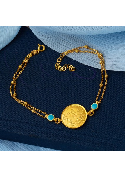 Reşat Yarım Altınlı Top Zincirli 22 Ayar Bileklik modelleri