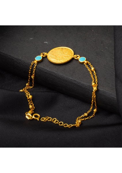 Reşat Yarım Altınlı Top Zincirli 22 Ayar Bileklik indirimleri