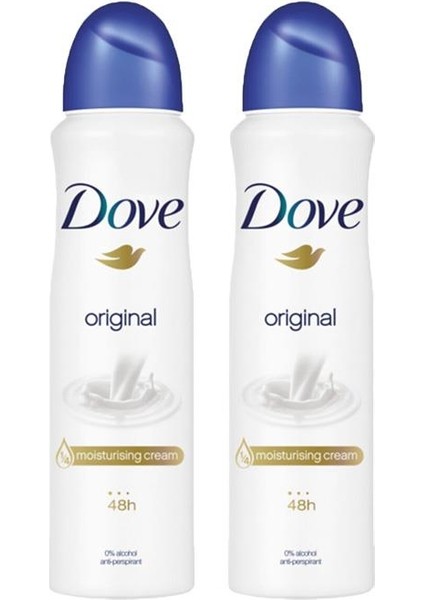 Sprey Deodorant Original Kadın 150 ml x 2