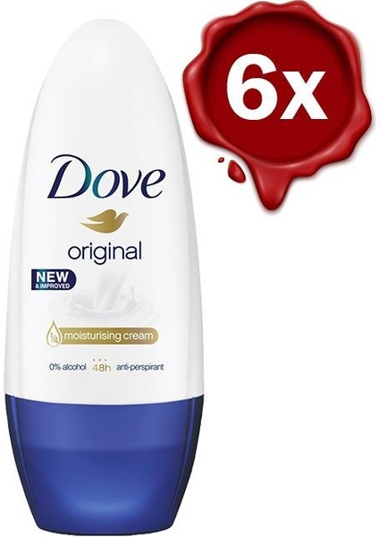 Roll-On Original Kadın 50 ml x 6