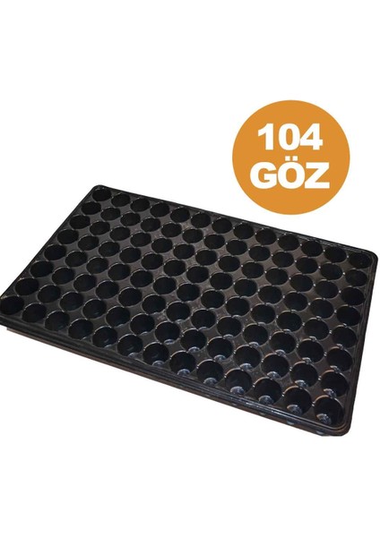104 Göz (100 Adet) Viyol Fide Yetiştirme Viyolü Fidan Yetiştirme Kabı Çilek Sebze Meyve Süs Bitkisi Skulent Fidelik