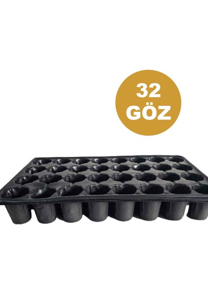 32 Göz (2 Adet) Viyol Fide Yetiştirme Viyolü Fidan Yetiştirme Kabı Çilek Sebze Meyve Süs Bitkisi Skulent Fidelik
