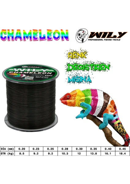 Chameleon Misina 600 mt