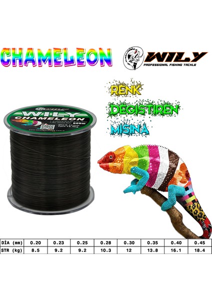 Chameleon Misina 600 mt