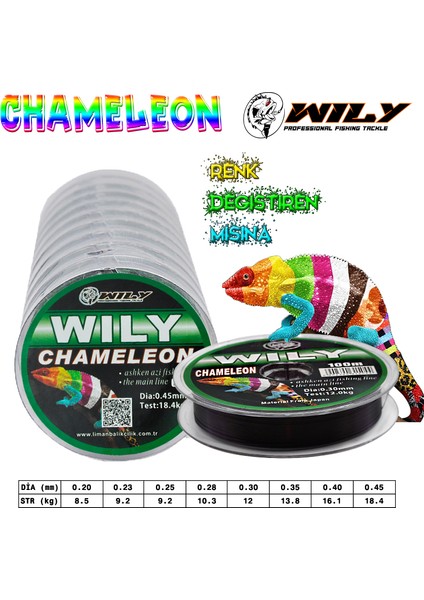 Chameleon Misina 100 mt Devamlı