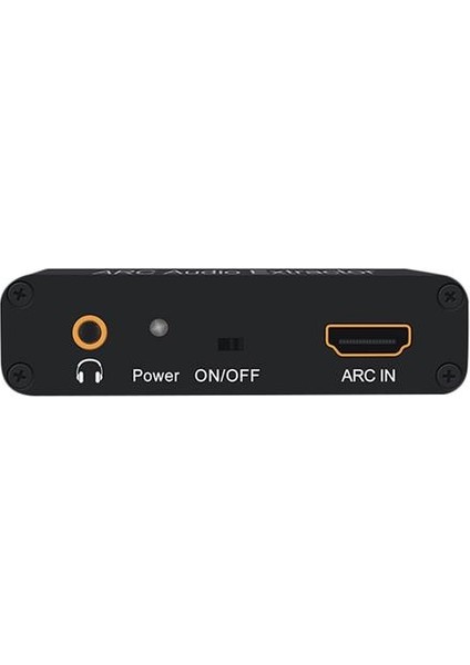 Alüminyum Ark HDMI Uyumlu Ses Extractor Dijital Analog Ses Dönüştürücü Aux Spdıf Koaksiyel Rca 3.5mm Jack Çıkışı (Yurt Dışından)