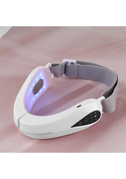 Ems Yüz V Hattı Kaldırma Kemer Kırmızı Mavi LED Foton Terapi Yüz Titreşim Masajı Çift Çene Güzellik Cihazı Azaltmak Yeni | Ev Kullanımı Güzellik Cihazları (Yurt Dışından)