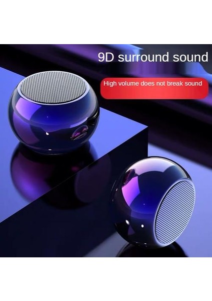 Subwoofer Mini Bluetooth Taşınabilir Hoparlörler Gerçek Kablosuz Güçlü Bas Stereo Yüksek Hacimli Açık Taşınabilir Home Hoparlör (Yurt Dışından)