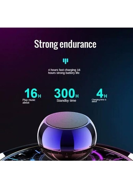 Subwoofer Mini Bluetooth Taşınabilir Hoparlörler Gerçek Kablosuz Güçlü Bas Stereo Yüksek Hacimli Açık Taşınabilir Home Hoparlör (Yurt Dışından)