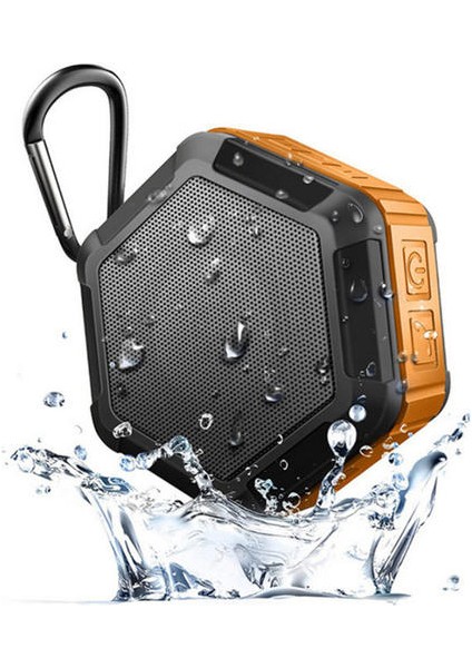 Bluetooth Hoparlör Subwoofer Güçlü IP65 Su Geçirmez Mini Taşınabilir Kablosuz Hoparlör Açık Telefon Için Su Altında (Yurt Dışından)