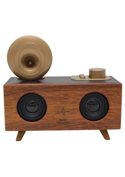 Ev Kablosuz Bluetooth Hoparlör 10 W Yüksek Güç Subwoofer Hoparlör Süper Bas 3D Surround Ses Desteği Tf / USB / Aux / Fm (Yurt Dışından)