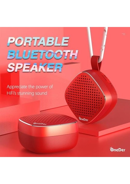 Mini Bluetooth Kablosuz Hoparlör Güçlü Açık Hoparlörler Ses Kutusu Taşınabilir Hoparlör Subwoofer Hoparlör Sistemi (Yurt Dışından)
