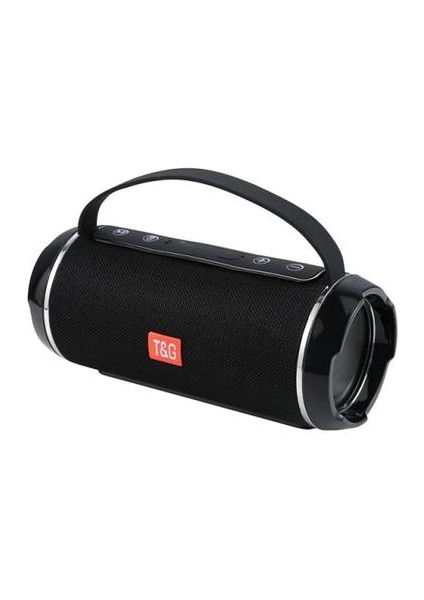 Siyah Büyük Güç Kablosuz Taşınabilir Bluetooth Hoparlör USB Tf Fm ile 3D Stereo Sütun Subwoofer Müzik Merkezi Soundbar Boombox (Yurt Dışından)