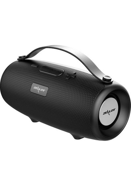 Siyah Taşınabilir Kablosuz Hıfı Hoparlör Bluetooth Hoparlör Subwoofer Hoparlörler Mıc Desteği ile Tf Kart, Aux, USB Flash Sürücü (Yurt Dışından)