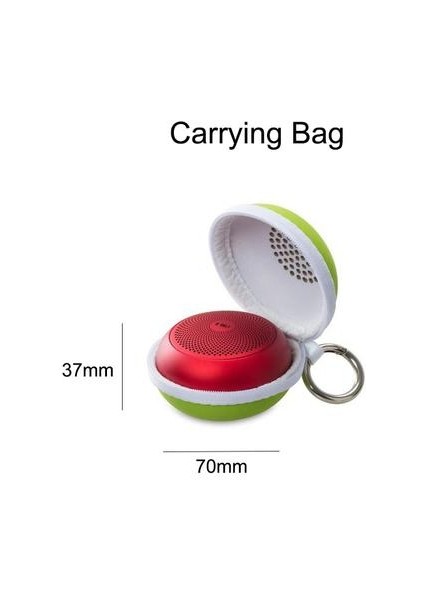 Mini Taşınabilir Bluetooth Hoparlör Su Geçirmez Banyo Duş Hoparlör Tws Taşıma Çantası ile Küçük Metal Kablosuz Sütun (Yurt Dışından) fırsatları
