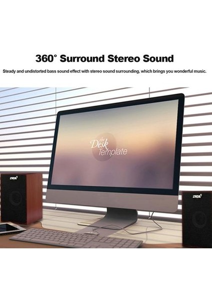Kablolu Mini Bilgisayar Hoparlörler Bas Stereo Ahşap Pc Hoparlör Dizüstü Masaüstü Akıllı Telefon Mp3 Mp4 3.5mm (Yurt Dışından) fırsatları