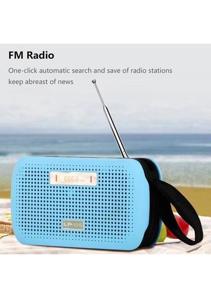Bluetooth Hoparlörler Taşınabilir Kablosuz Hoparlör Fm Radyo Mini Subwoofer Bas Desteği Tf Kart Aux USB Oyuncu Müzik Sütun Telefon (Yurt Dışından) fiyatları