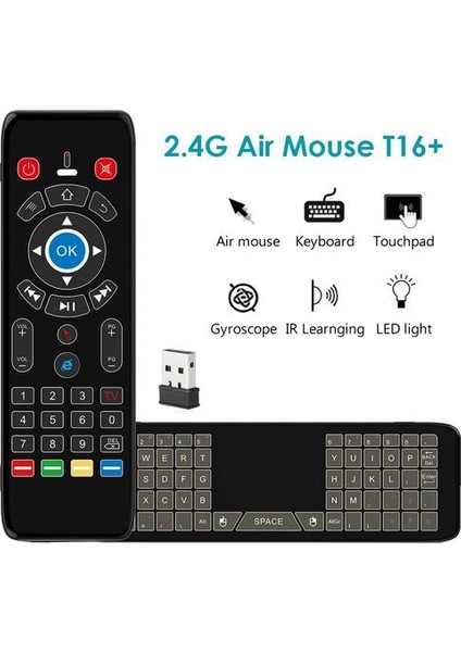 Arka Işıklar Touch Pad Oyun Mini Klavye Hava Fare Için Ses Uzaktan Gyro Kapsam 2.4g Ir Tv Kutusu Için LED Işık Smart Tv (Yurt Dışından) fiyatları
