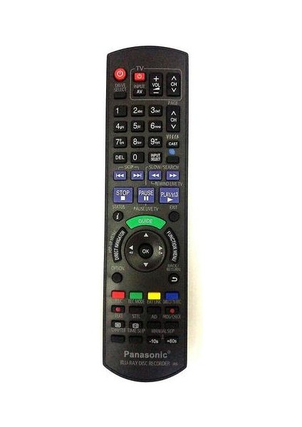 Panasonic Blu-Ray Disk Kaydedici Ir6 Için N2QAYB000479 Ir6 Uzaktan Kumanda DMRBW780 (Yurt Dışından)