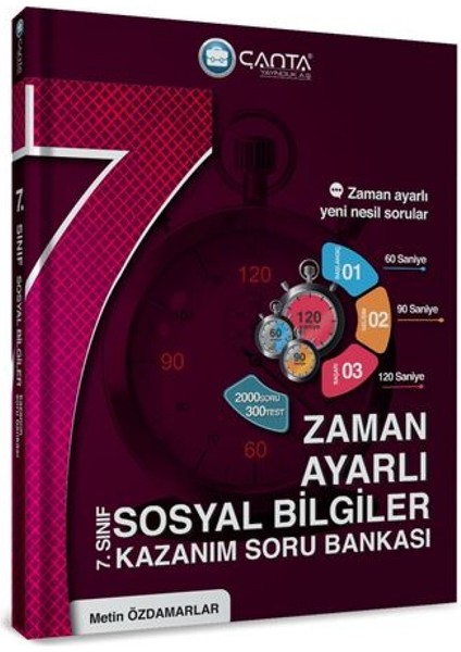 7. Sınıf Sosyal Bilgiler Zaman Ayarlı Kazanım Soru Bankası