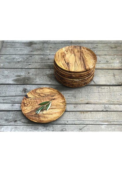 Zeytin Ağacı Servis Tabağı 25 cm