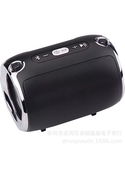 Taşınabilir Küçük Bluetooth Hoparlör Fm Radyo ile Müzik Bas Subwoofer Tf Aux Bilgisayar Telefonları Için USB Hoparlörler (Yurt Dışından)