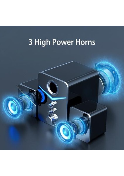 USB Kablolu Moda Kombinasyon Hoparlör Bilgisayar Hoparlörler Için Bas Stereo Müzik Çalar Subwoofer Ses Kutusu Için Pc Telefonları (Yurt Dışından) fırsatları