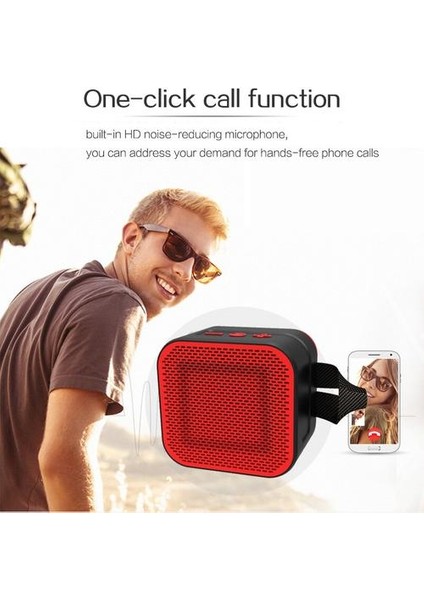 Kablosuz Bluetooth V4.2 Hoparlör Su Geçirmez Açık Taşınabilir Subwoof Ses ile Tf Kart Fm Radyo Aux Mp3 Müzik Play Hoparlör (Yurt Dışından) fiyatları