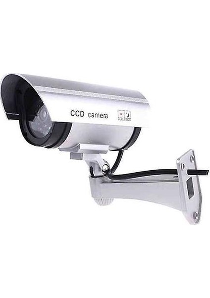 Ca-11-01 Kukla Sahte Outdooors Su Geçirmez Gözetleme Cctv Güvenlik Kamera Yanıp Sönen Kırmızı LED Işık (Yurt Dışından)