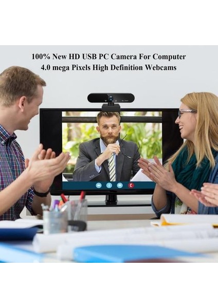 Hd 1080 P Webcam Mikrofon ile USB Kamera Dahili Omnidirectional Pikap 16BIT USB Video Stream Pc / Mac Dizüstü Bilgisayar Masaüstü (Yurt Dışından)