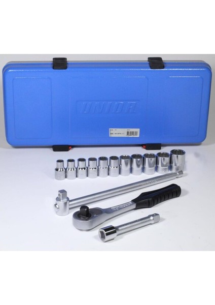 Lokma Anahtar Takımı 12 Köşe 14 Parça 1/2"