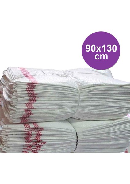 90X130 Harar Çuval, 10 Adet Mat Moloz Çuvalı, Inşaat Çuvalı, Çok Amaçlı Çuval